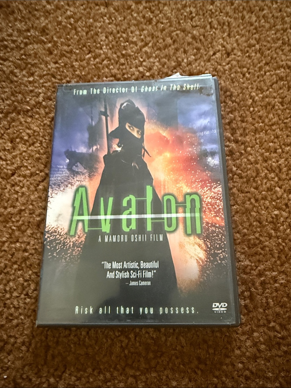 Avalon (DVD) - Black/Green Cover
